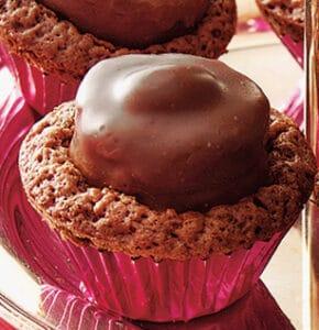 Coconut-Almond Brownie Cups