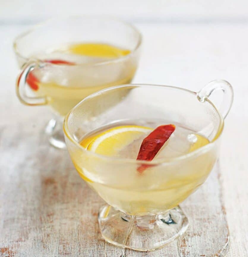 Hot Spicy Tea With Chillies