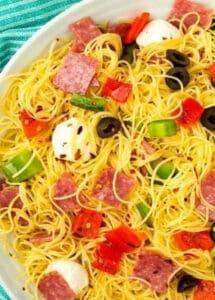 Italian Angel Hair Salad
