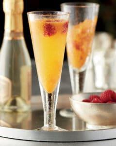 Mango-Ginger Snowdrift Mimosas