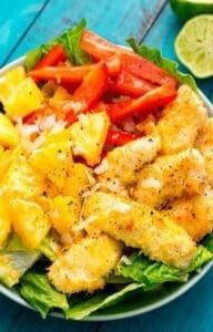 PIÑA COLADA CHICKEN SALAD