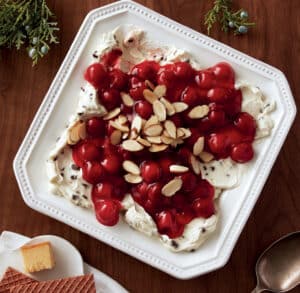Brandied Cherry-Almond Cheesecake Dip