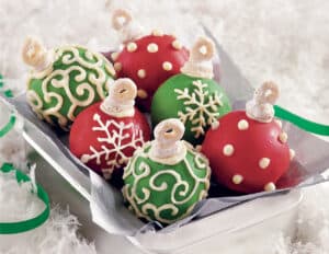 Cake Ball Ornaments
