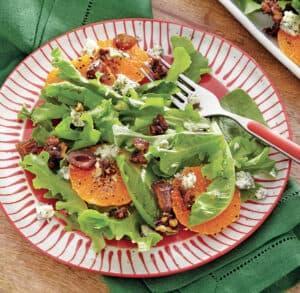 Clementine, Date and Stilton Salad