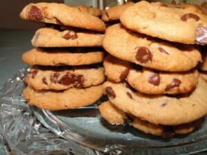 Roughed-Up Chocolate Chip Cookies