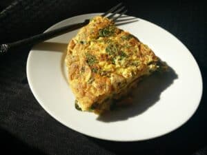 Mushroom & Spinach Omelet