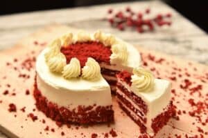 Mini Red Velvet Cheesecakes