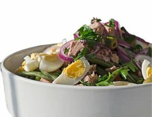 Salade Niçoise au Saumon