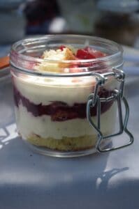 Chocolate Bark–Caramel Trifle