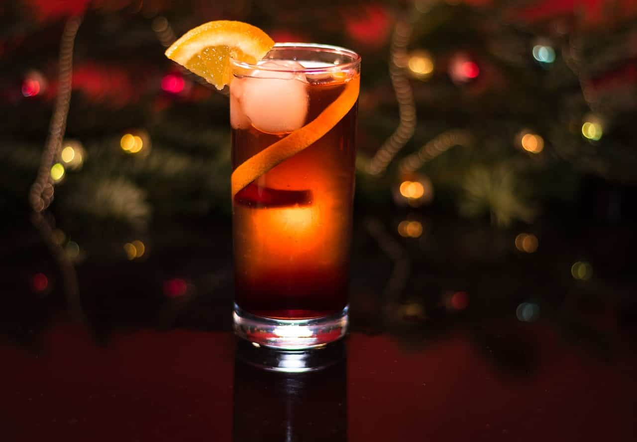 minted tea punch
