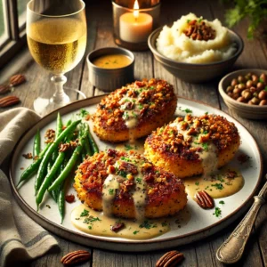 Pecan-Crusted Dijon Chicken