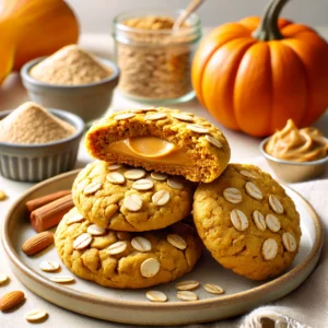 Gluten-Free Pumpkin Peanut Butter Cookies