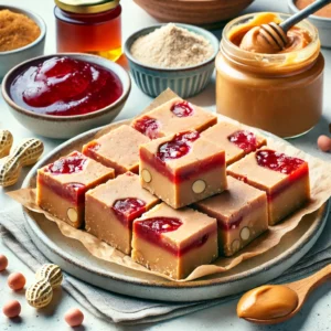 Peanut Butter and Jelly Fudge