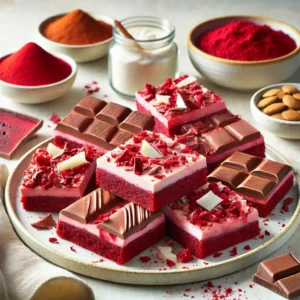Protein-Packed Red Velvet Chocolate Bark