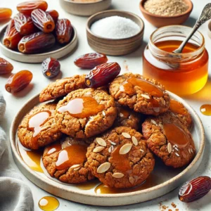 Sticky Caramel Date Cookies