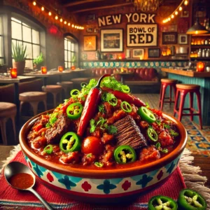 Award-Winning New York Bowl of Red
