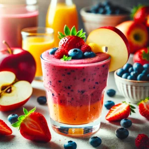 Berry Peach Power Smoothie