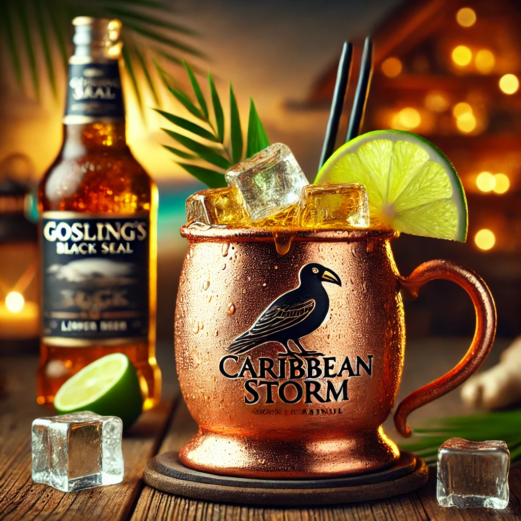 Caribbean Storm Rum Cocktail