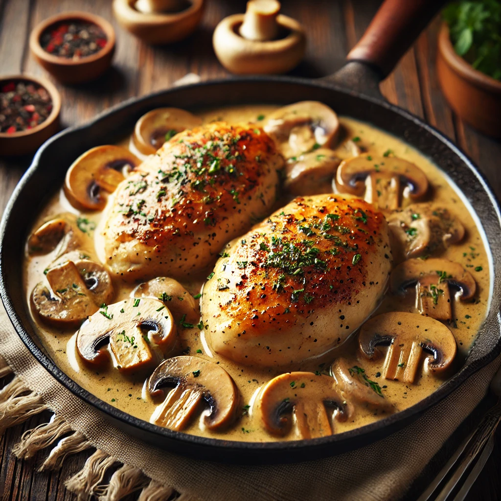 Creamy Tarragon Chicken Delight