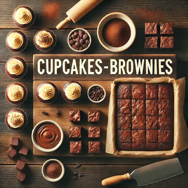 Cupcakes-Brownies