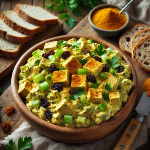 Curried Tofu Sandwich Spread