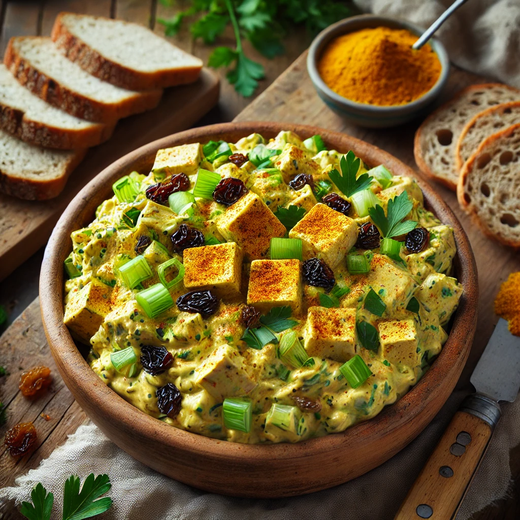 Curried Tofu Sandwich Spread