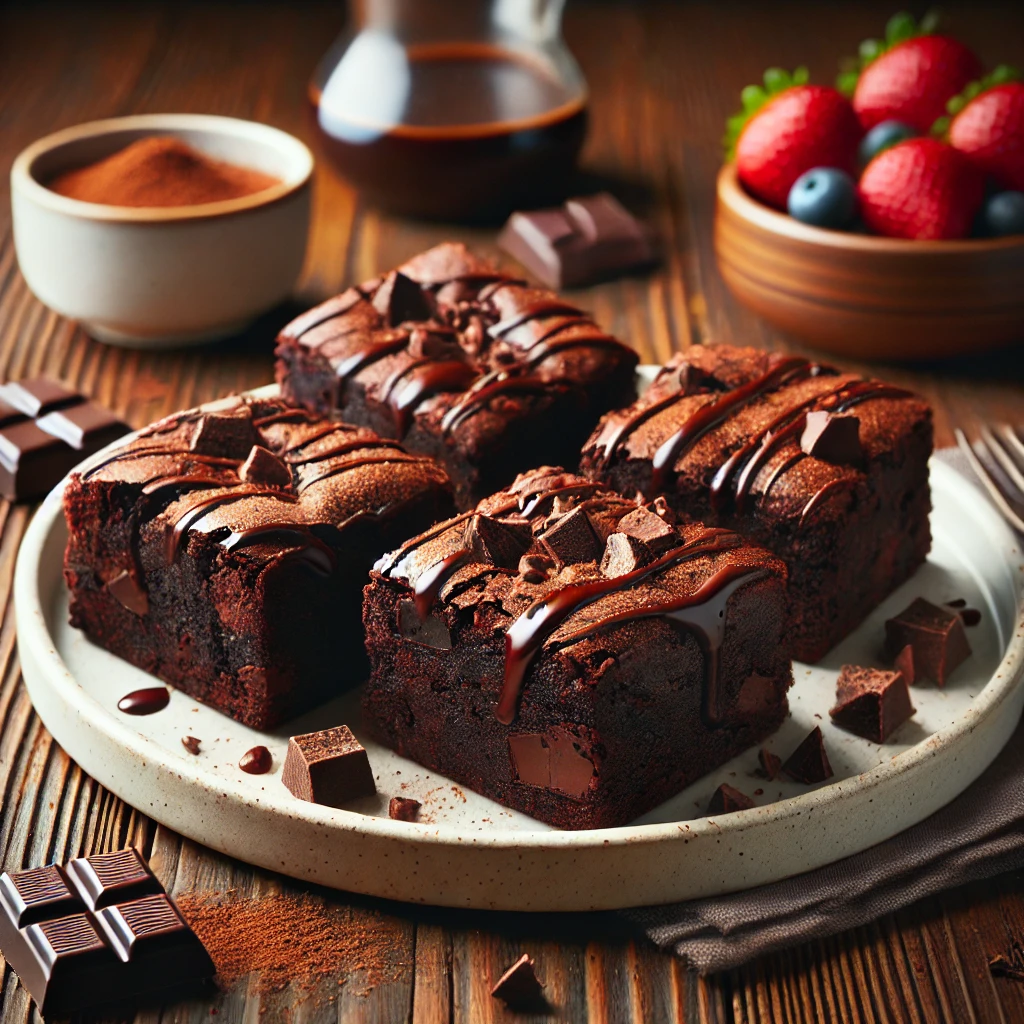Double–Chocolate Chunk Brownies