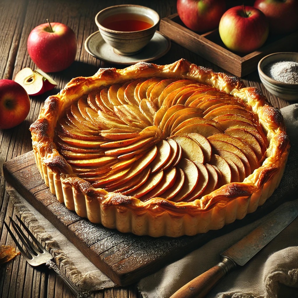 French Apple Croustade