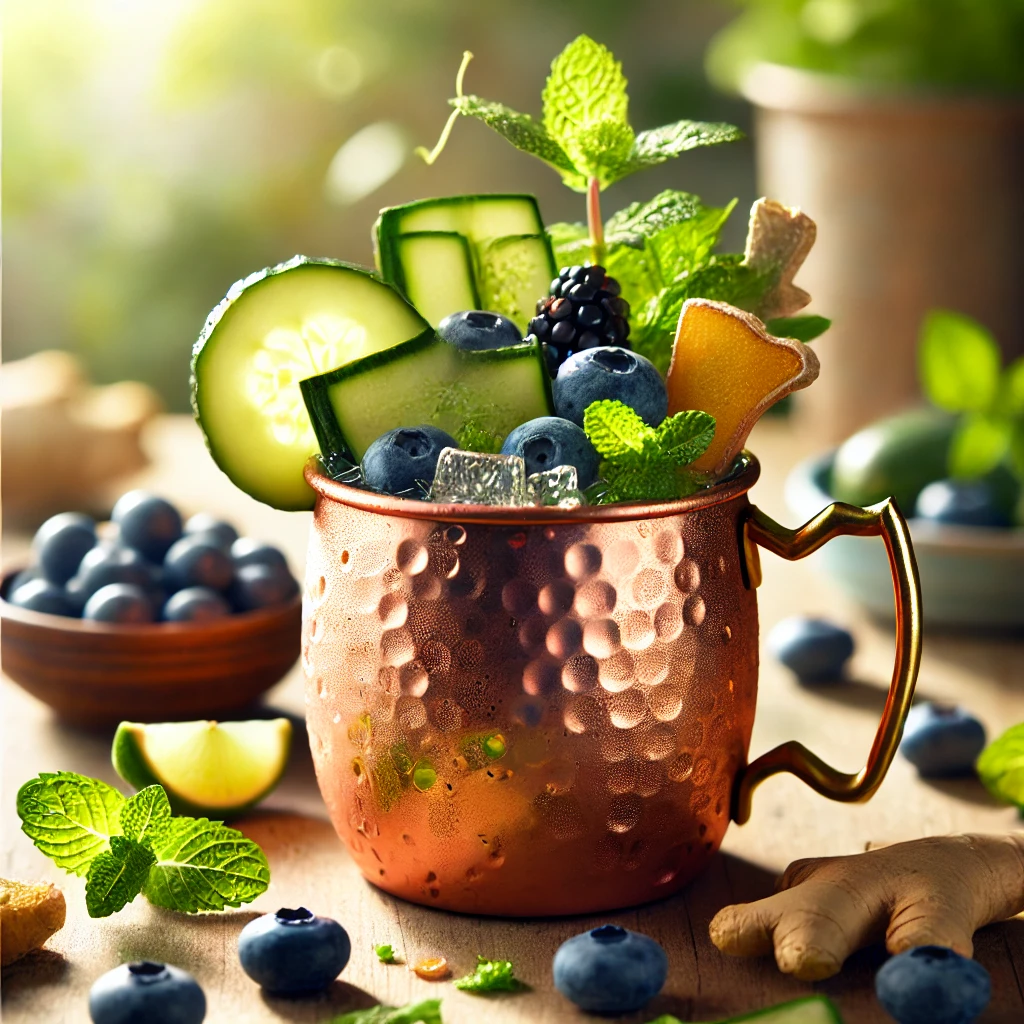Garden Fresh Mule Cocktail