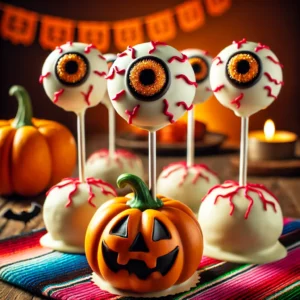 Spooky Halloween Cake Pops