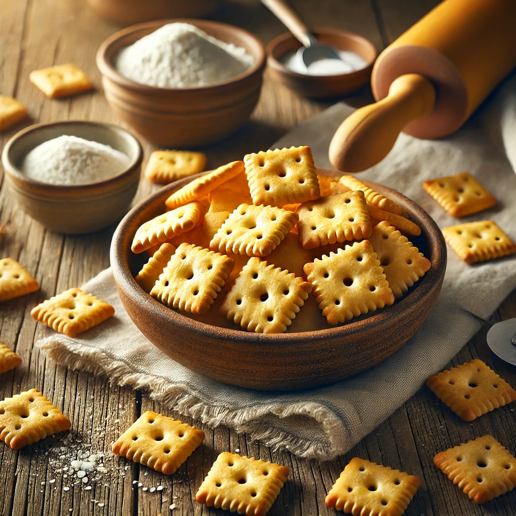 Homemade Cheese Nips
