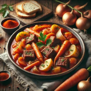 Hungarian Paprikash Stew