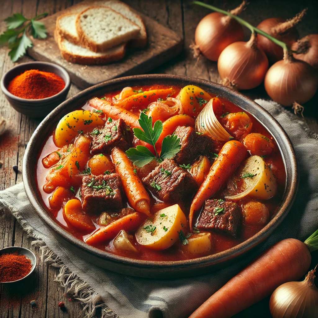 Hungarian Paprikash Stew