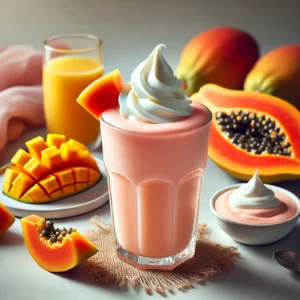 Papaya Creamsicle Smoothie