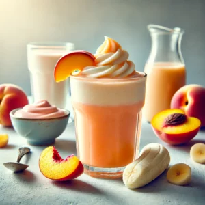 Peach Banana Refresher Smoothie