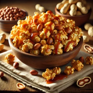 Peanut Butter Caramel Corn