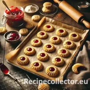 Peanut Butter and Jelly Thumbprints