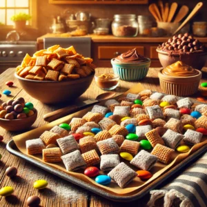 Peanut Butter–Hazelnut Snack Mix Extravaganza