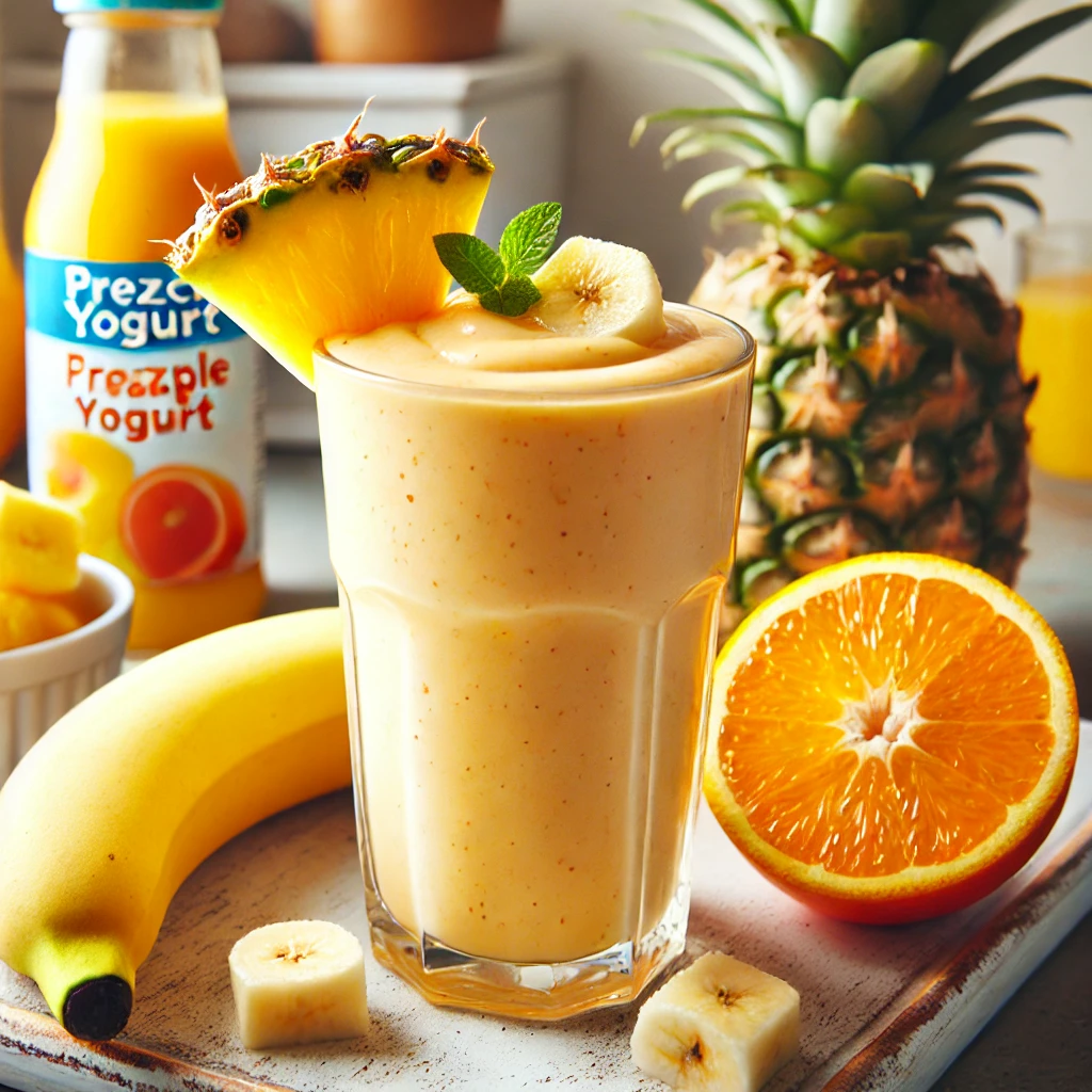 Pineapple Orange Banana Smoothie