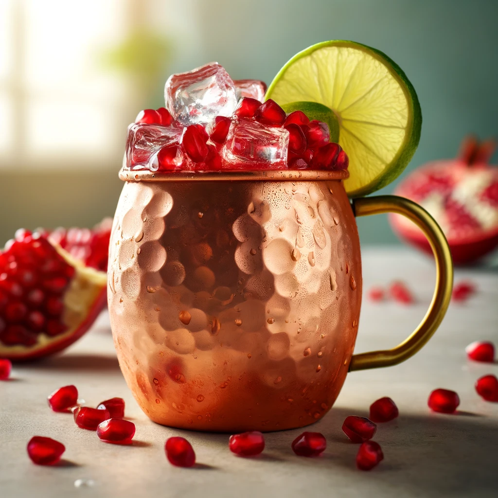 Pomegranate Pleasure Mule