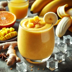 Refreshing Orange Pineapple Ginger Smoothie