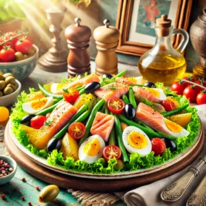 Salade Niçoise au Saumon