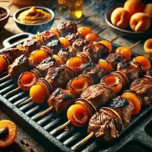 South African Lamb and Apricot Sosaties