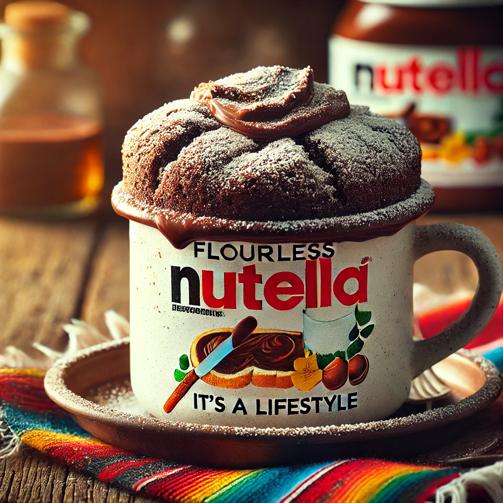 Speedy Nutella Bliss Mug Cake