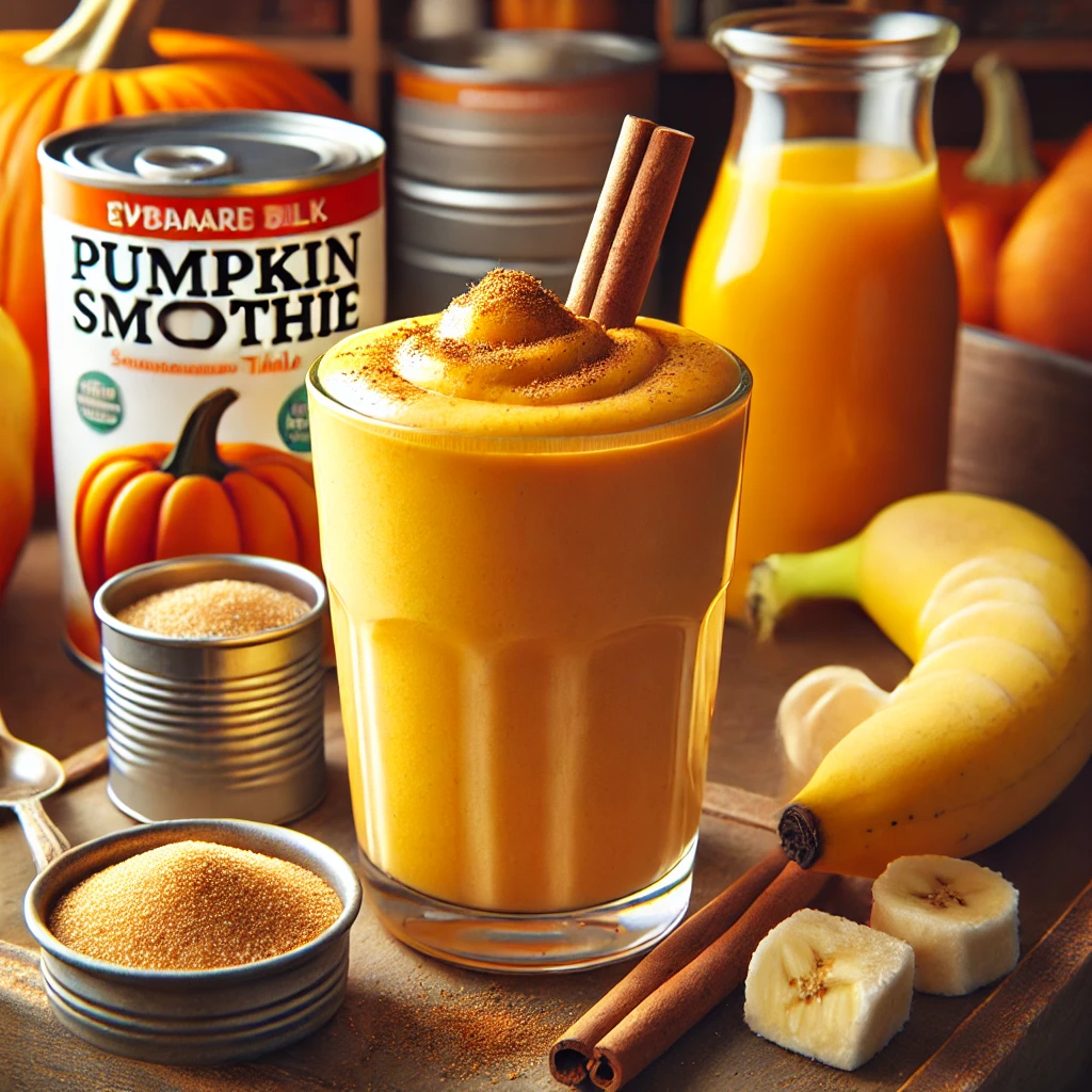 Spiced Pumpkin Smoothie