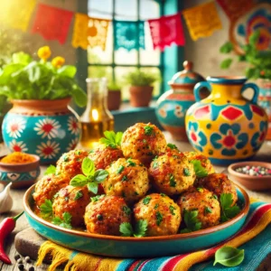 Spicy chicken meatballs recipe