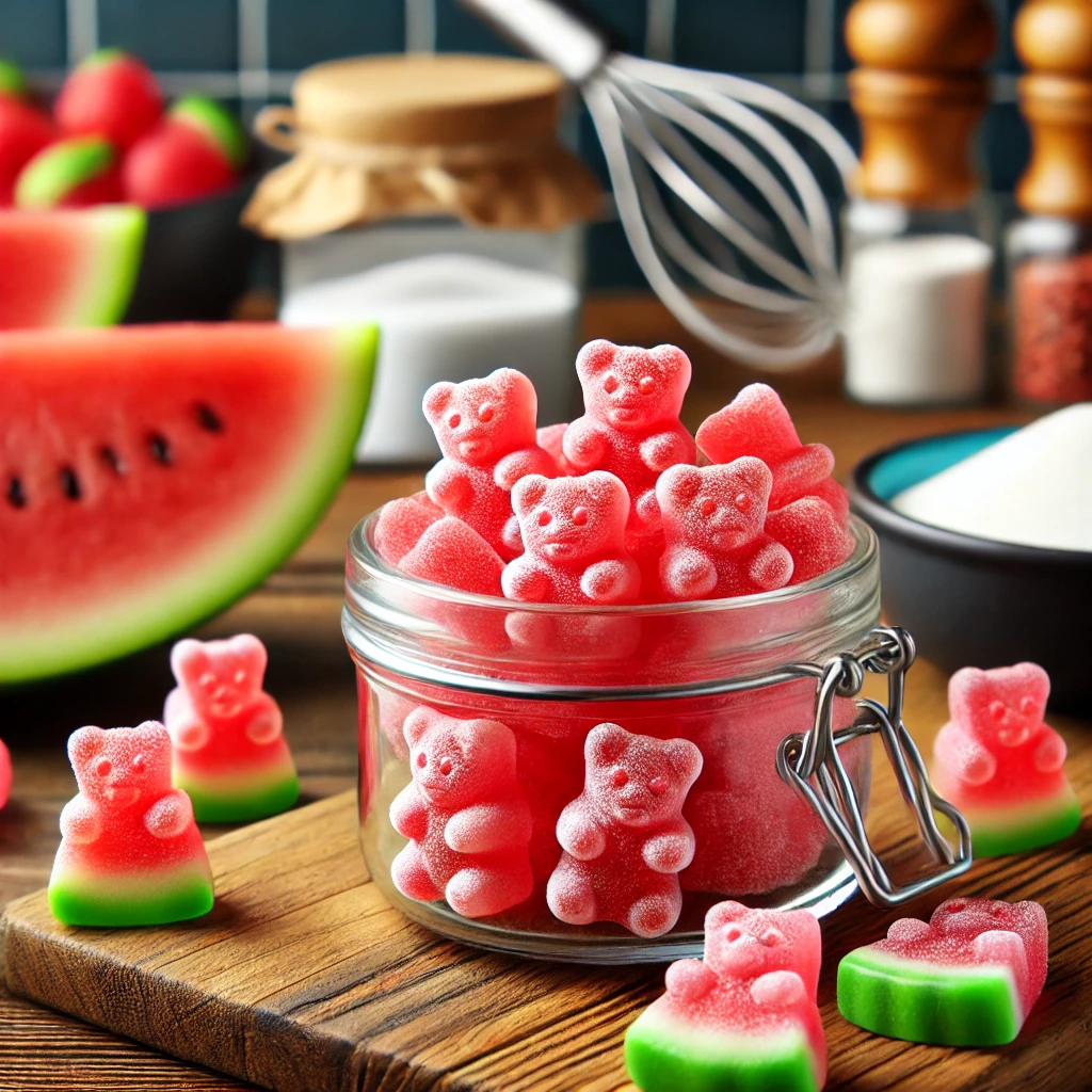 Tangy Sour Watermelon Gummy Bears