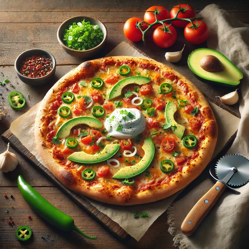 Tex-Mex Inspired Pizza
