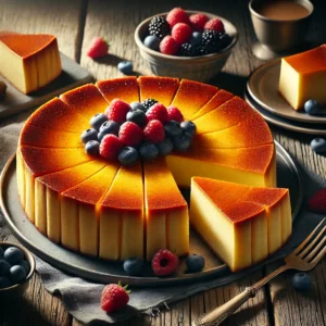 Traditional Gascon Flan