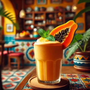 Tropical Papaya Creamsicle Smoothie